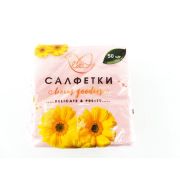 Салфетки столовые «Lotti» белые 24х24 (50 штук в упаковке) 1 слой
